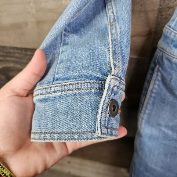 Host PICK ๐๐ STELLA MCCARTNEY Kathy faded denim jumpsuit | 40 - Picture 7 of 16